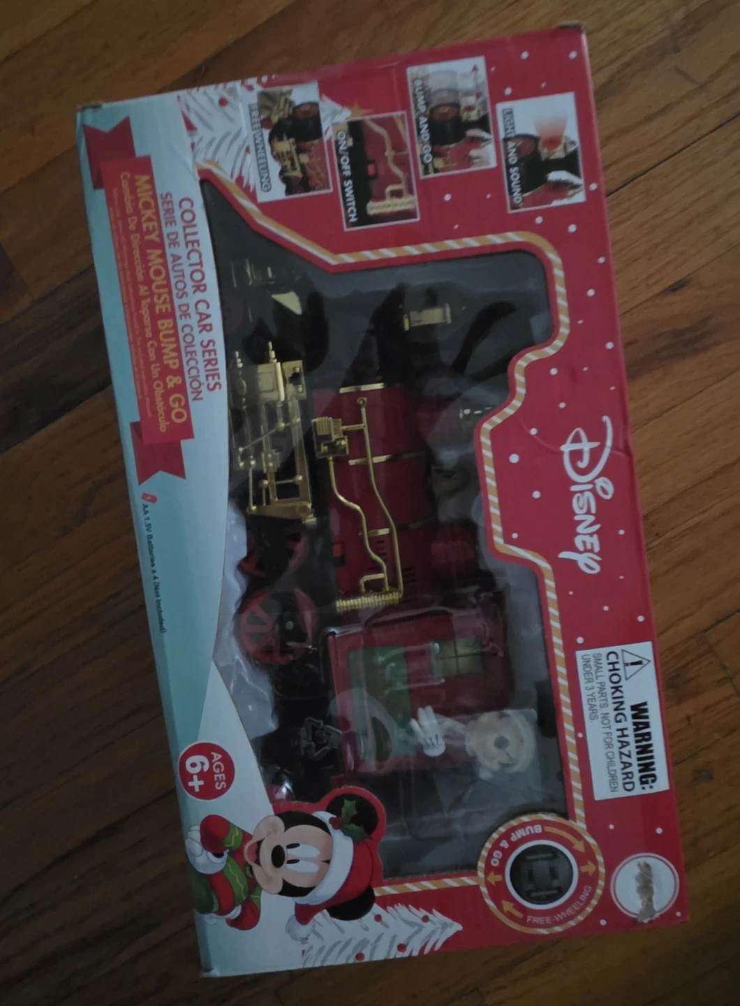 Disney Mickey Mouse Bump & Go Collector Car Series