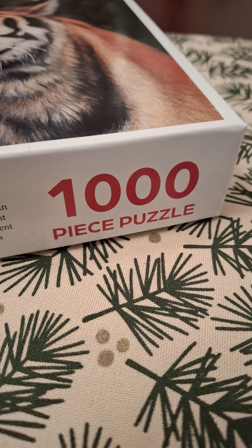 1000 Piece Tiger Puzzle - photo 2