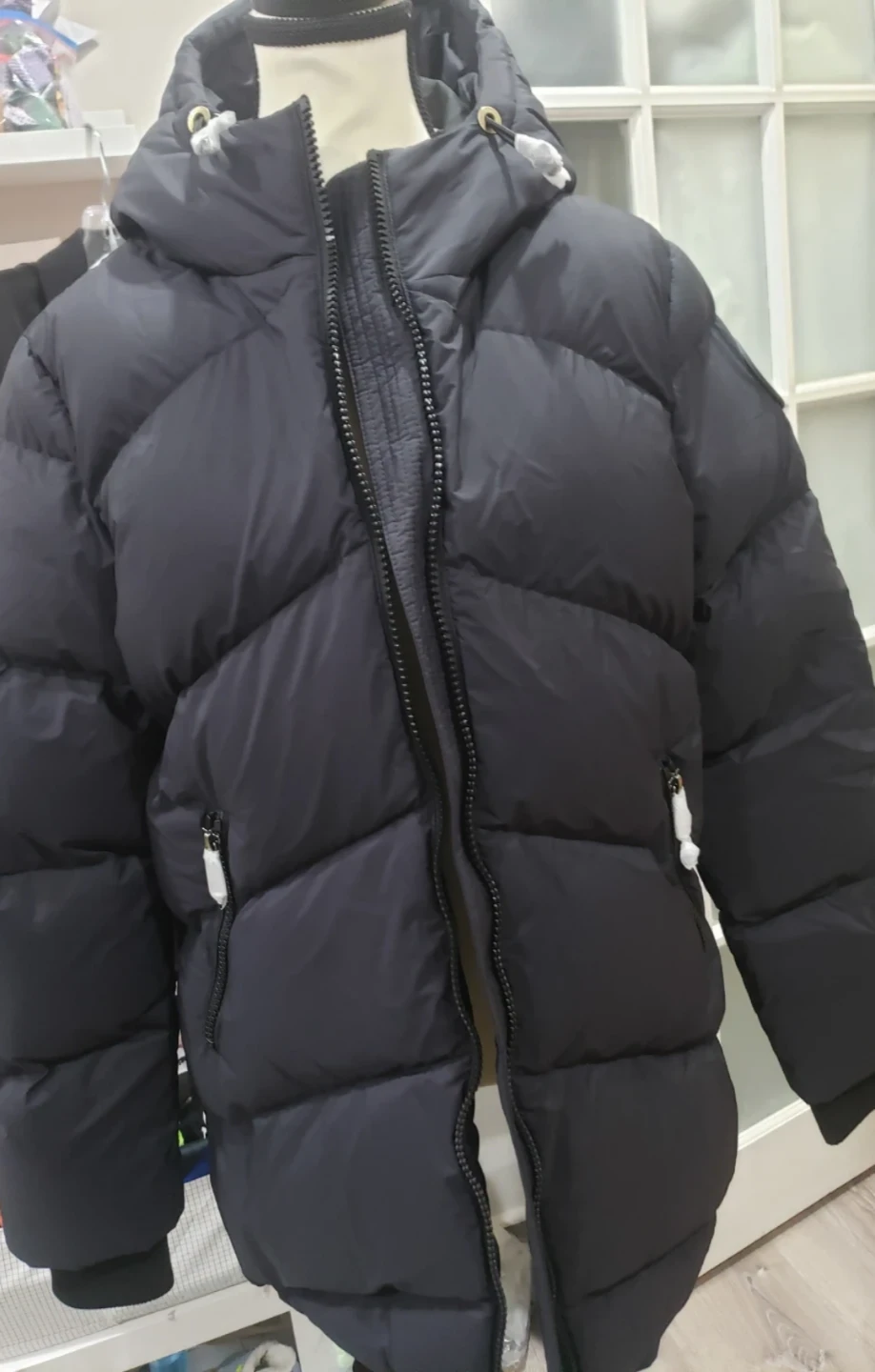 Scotch & Soda Puffer Jacket - Black Size S
