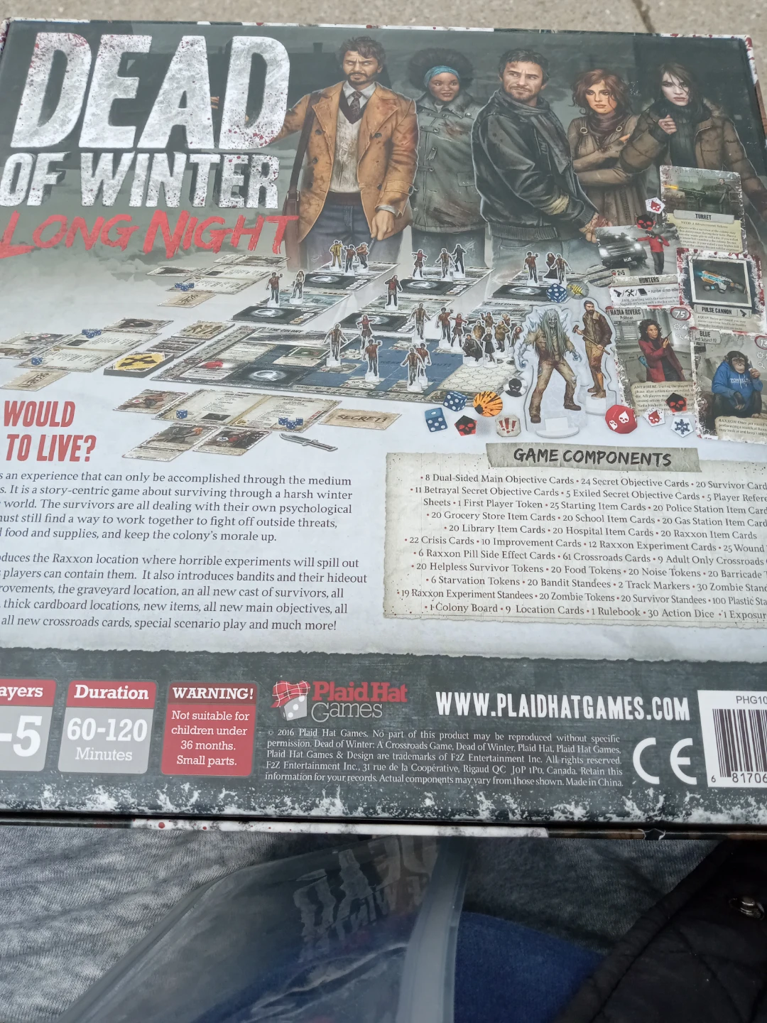 Dead of Winter The Long Night Board Game Expansion - photo 2