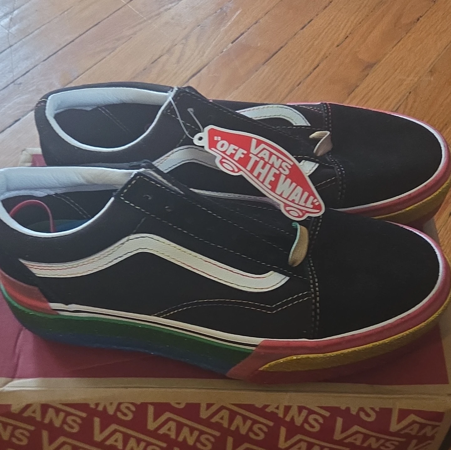 Vans Old Skool Rainbow Sneakers - US Women's 8.5 - photo 3