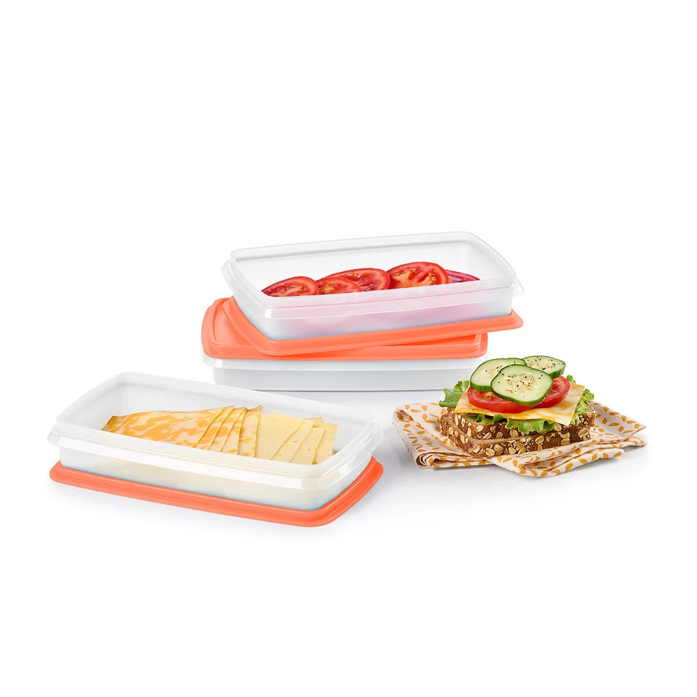 Tupperware® Snack-Stor® Slim Storage Containers (Set of 3)