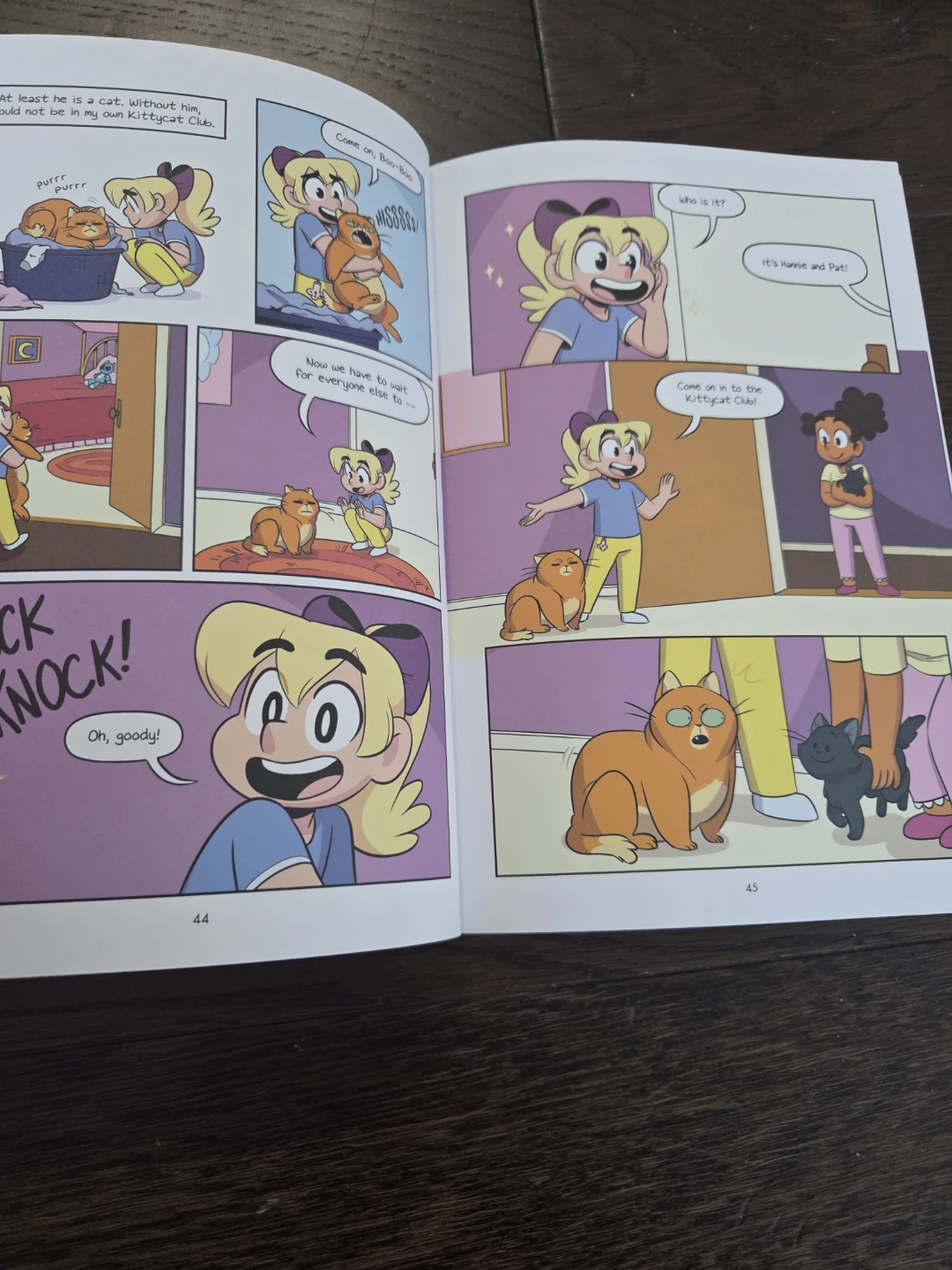Baby-Sitters Little Sister: Karen's Kittycat Club Graphic Novel - photo 3