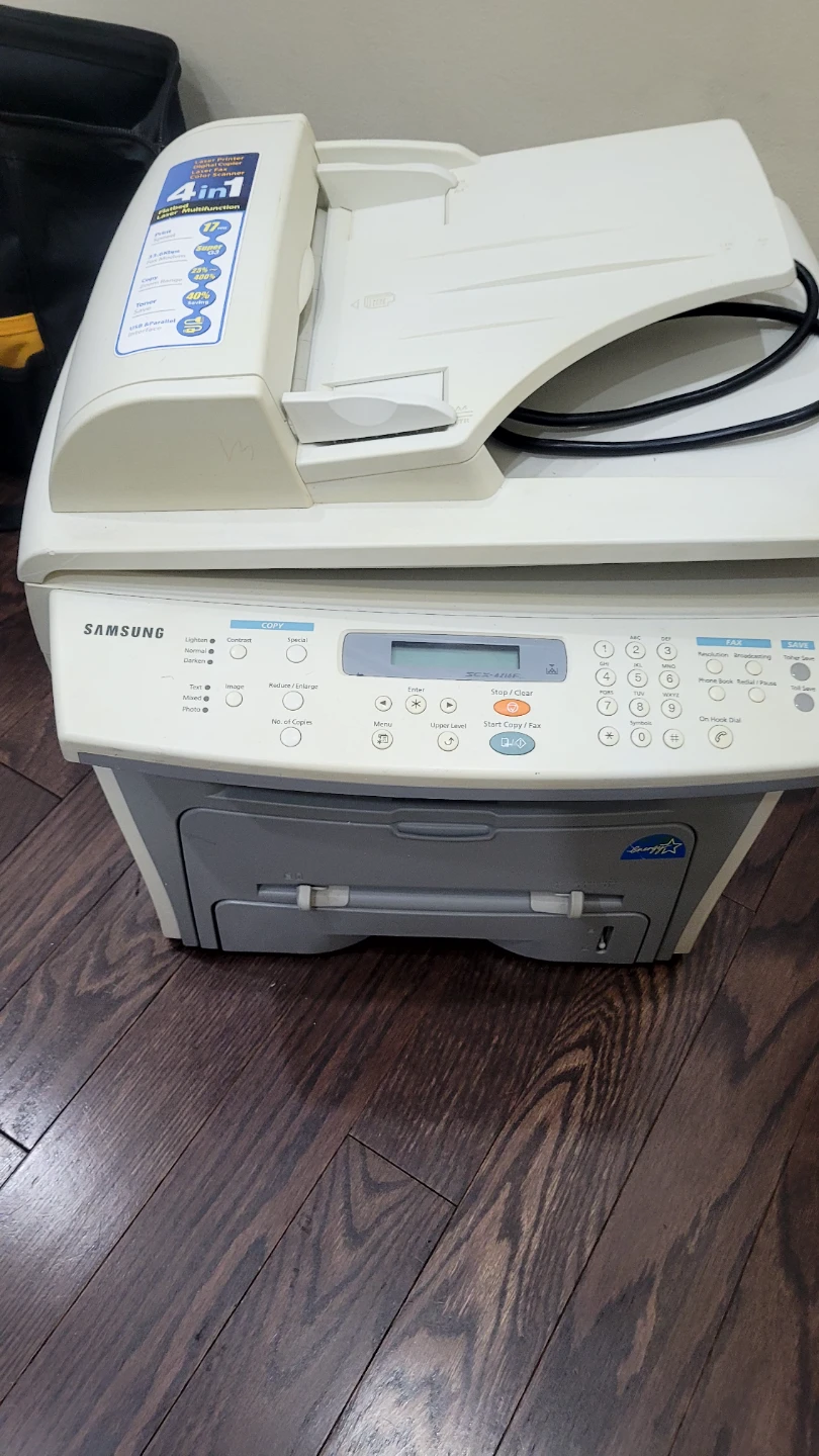 Samsung 4-in-1 Laser Multifunction Printer Scanner Fax Copier - photo 2