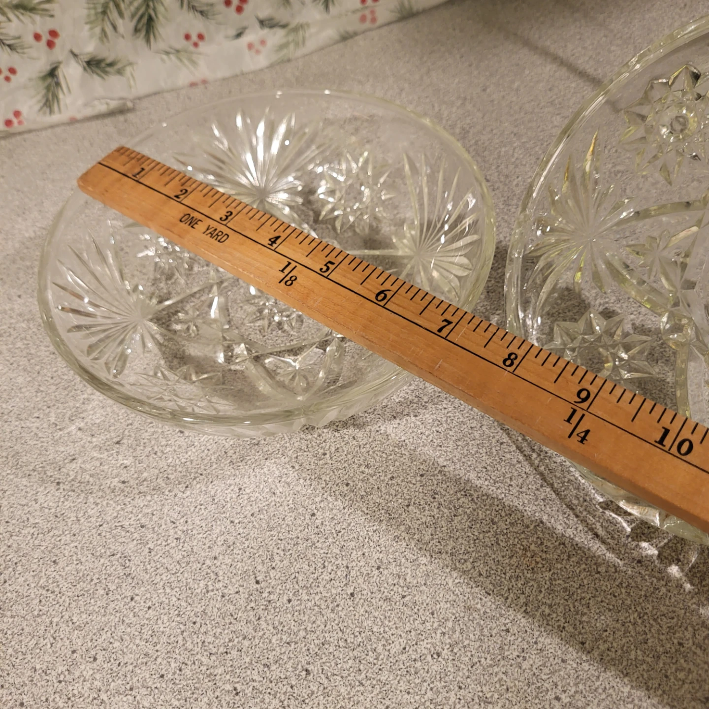 Crystal Glass Candy Dish with Lid - photo 3