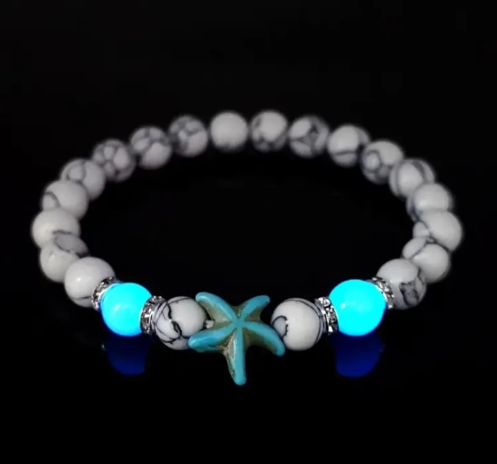 (BRAND NEW) 1 pc Beaded Bracelets with Starfish Charm - photo 2