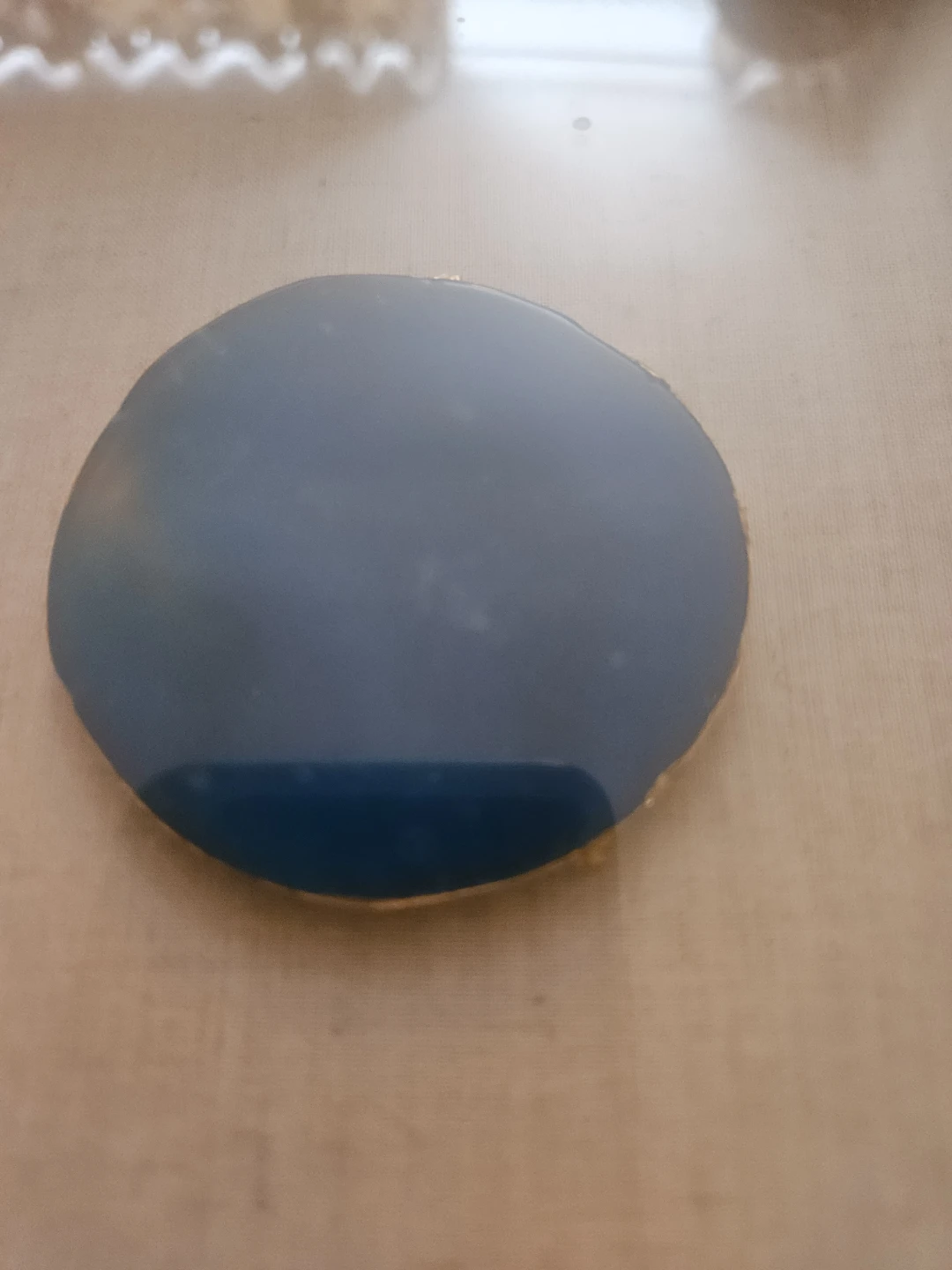 Framed Blue 100%  Chalcedony Stone  Dysk - photo 2