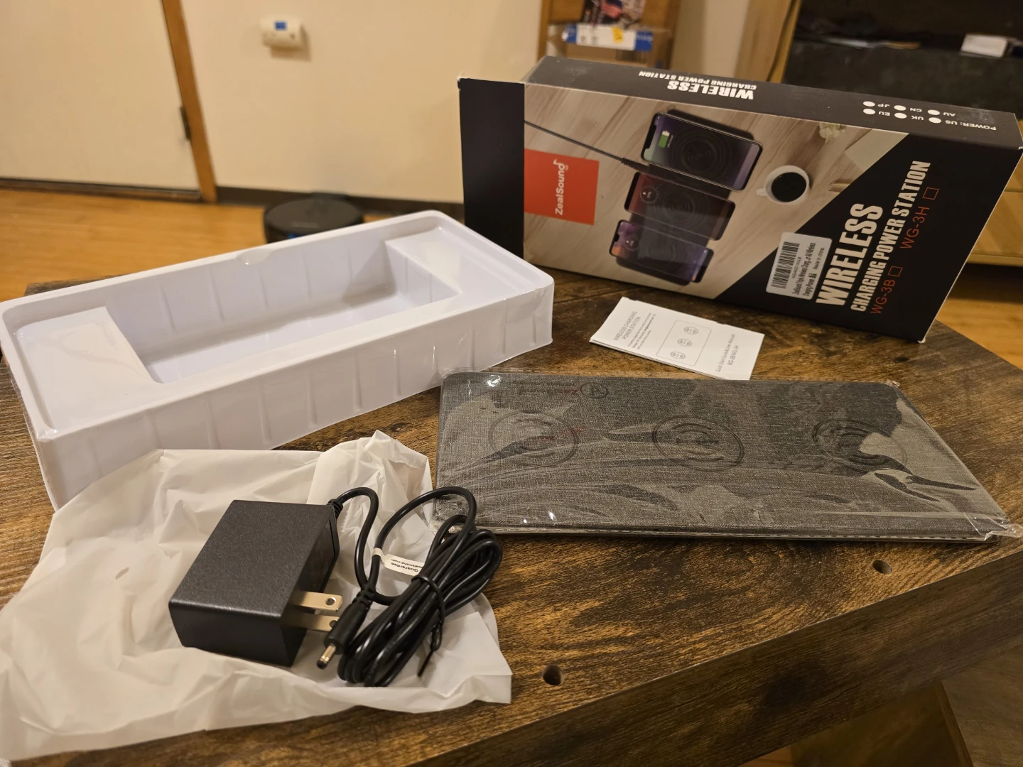 ZealSound Wireless Charging Power Station
