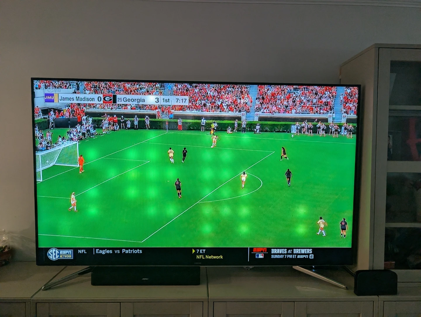 Samsung 75-inch Smart TV with Damage