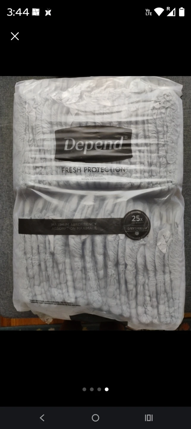 New 46 pack Depend Protection Underwear - photo 4