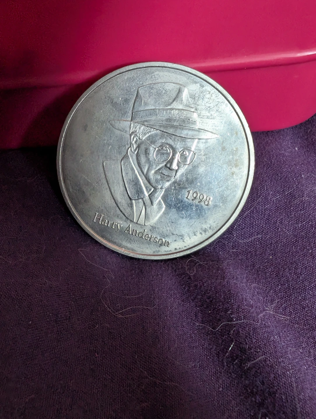 Harry Anderson Magic City 1998 Commemorative Coin