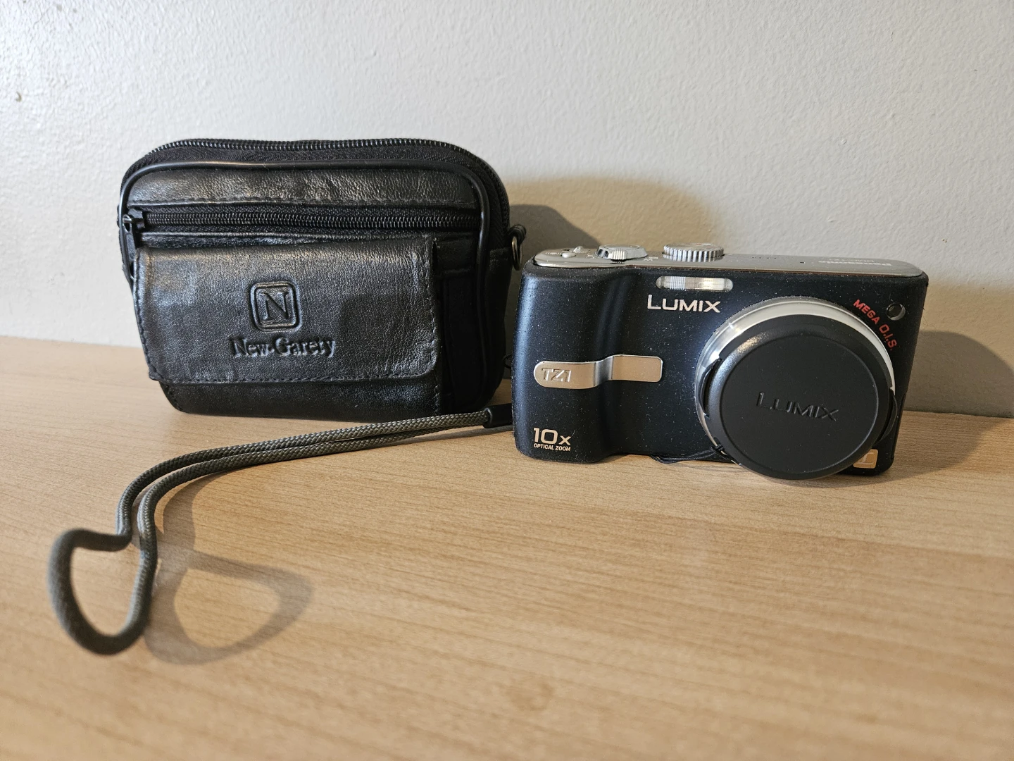 Panasonic Lumix DMC-TZ1 Digital Camera and Case