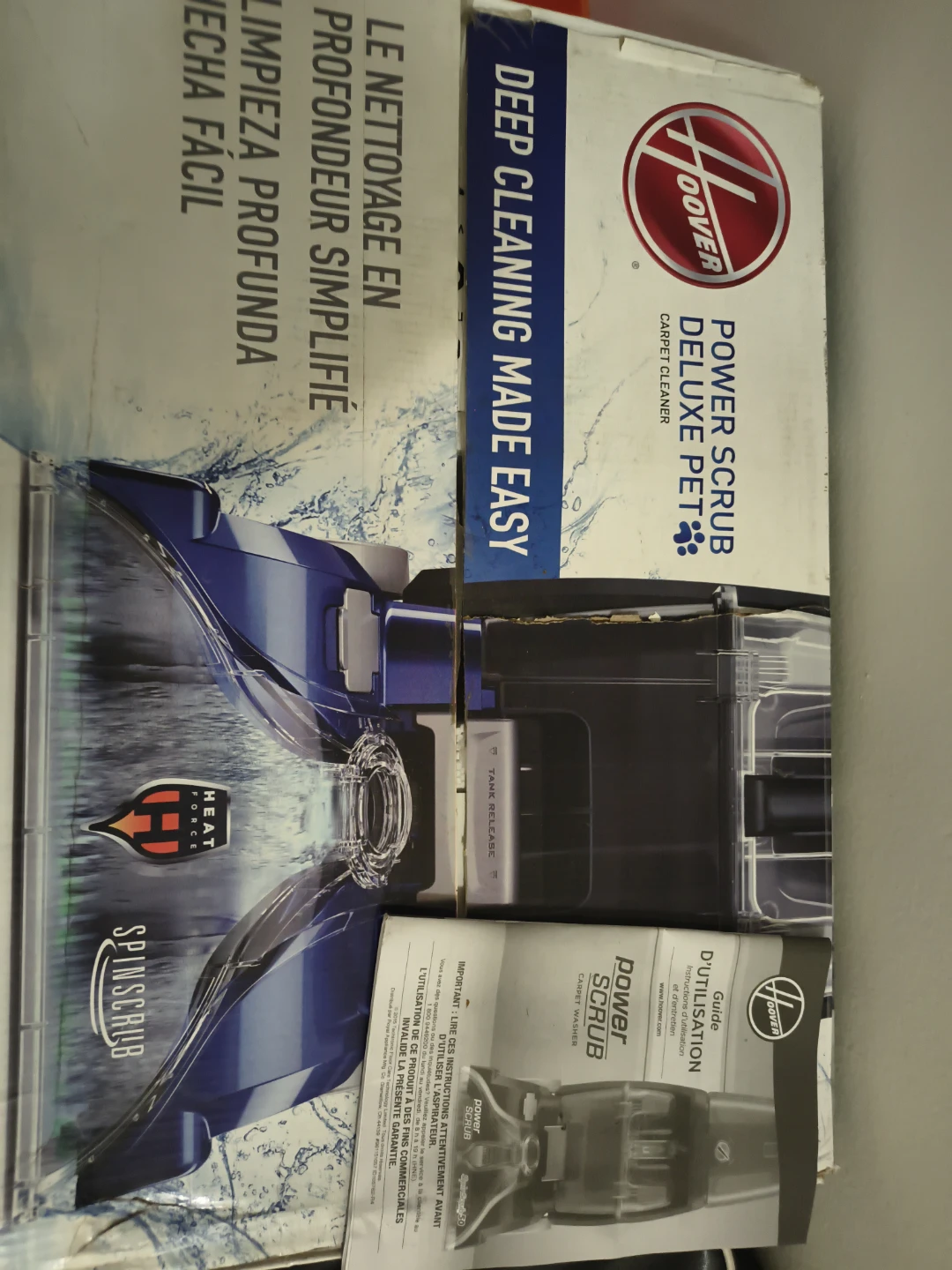 Hoover Power Scrub Deluxe Pet Carpet Cleaner