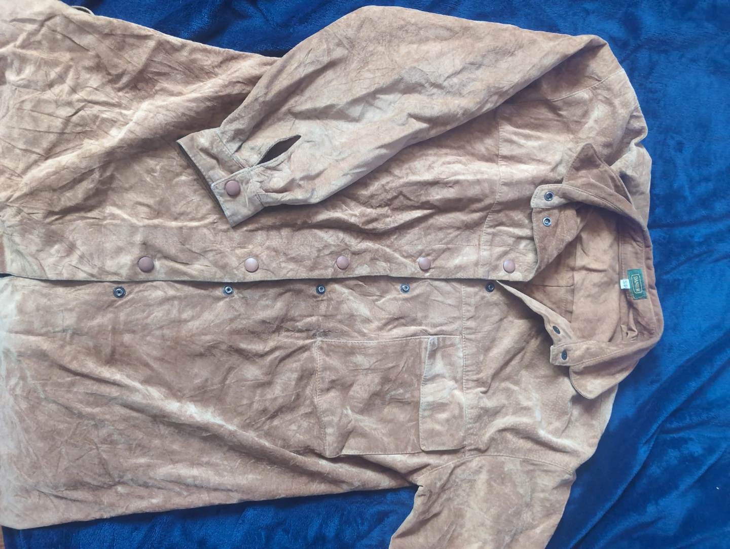 Danier Suede Button-Up Shirt Jacket