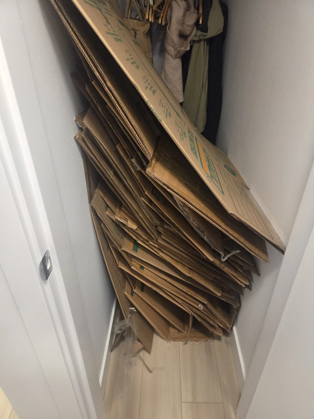 Bundle of U-Haul Moving Boxes