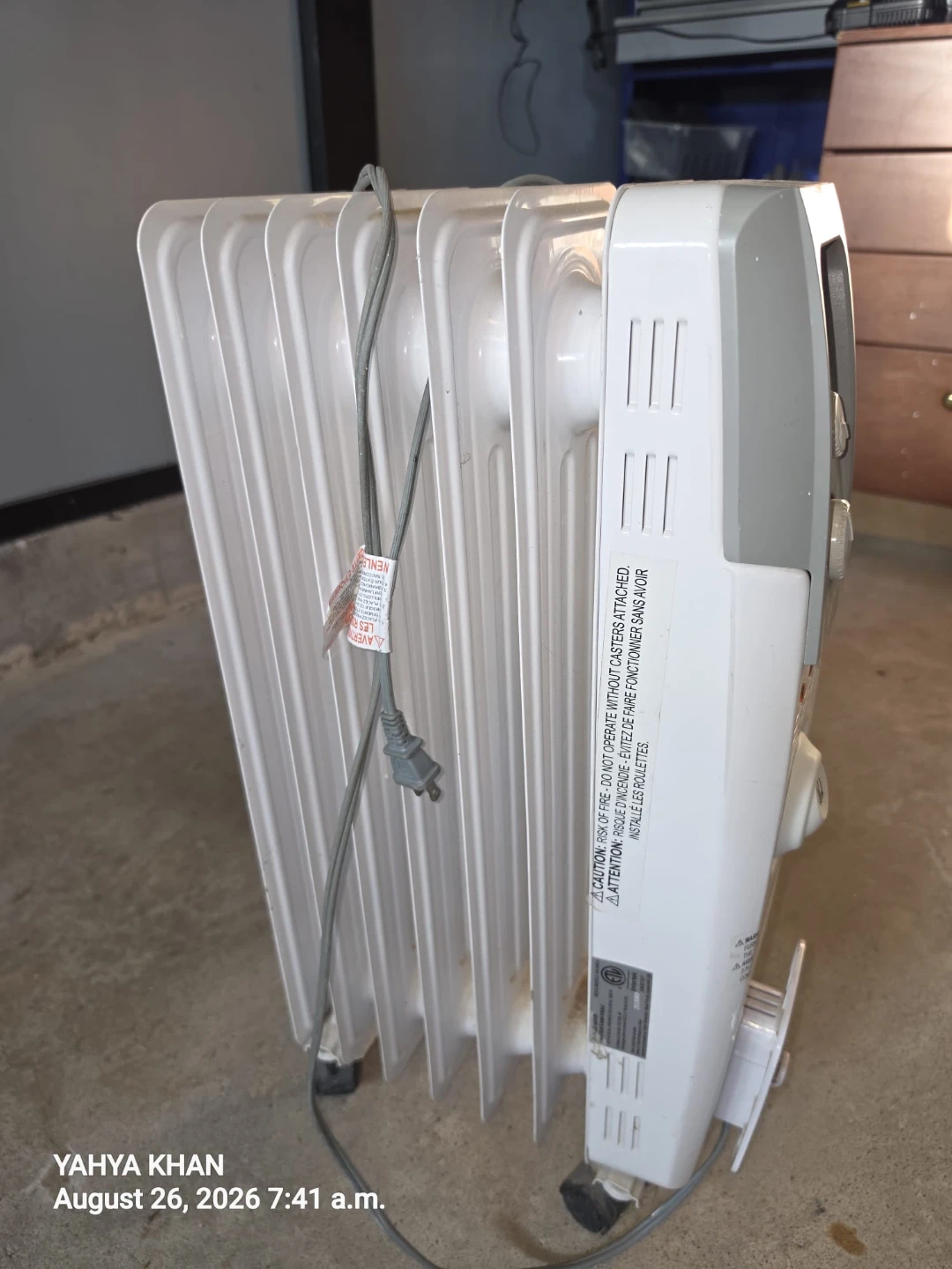DeLonghi Oil-Filled Radiator Heater - photo 2
