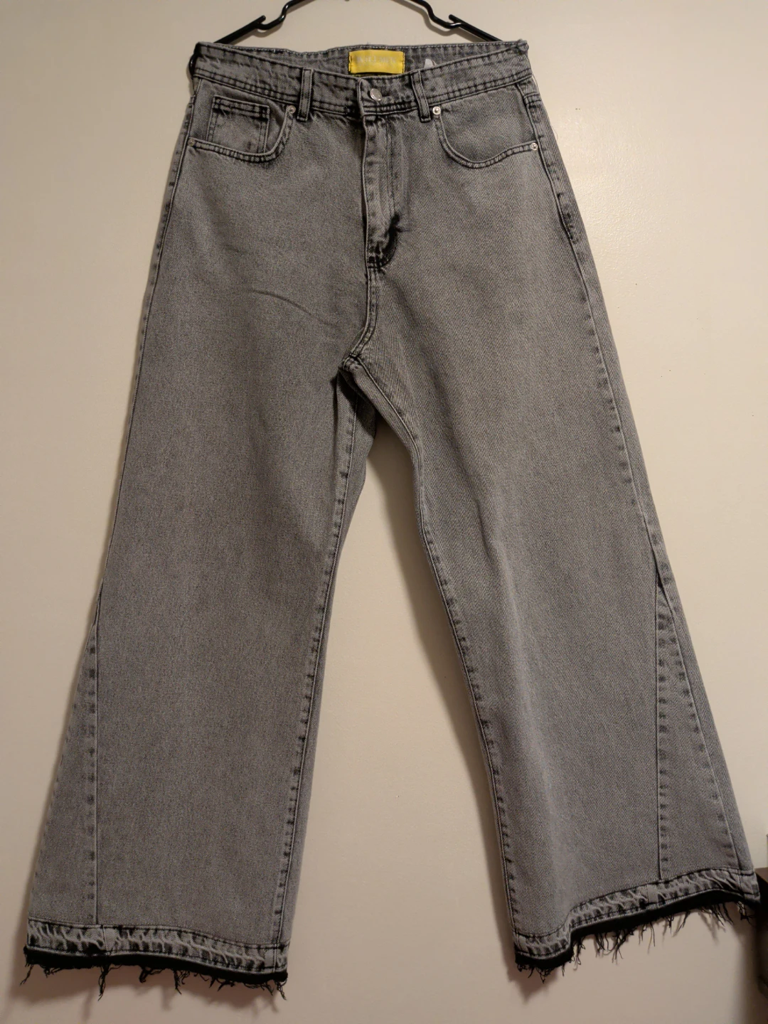 WILLMEN INDUSTRY Grey Wide Leg Jeans - photo 4