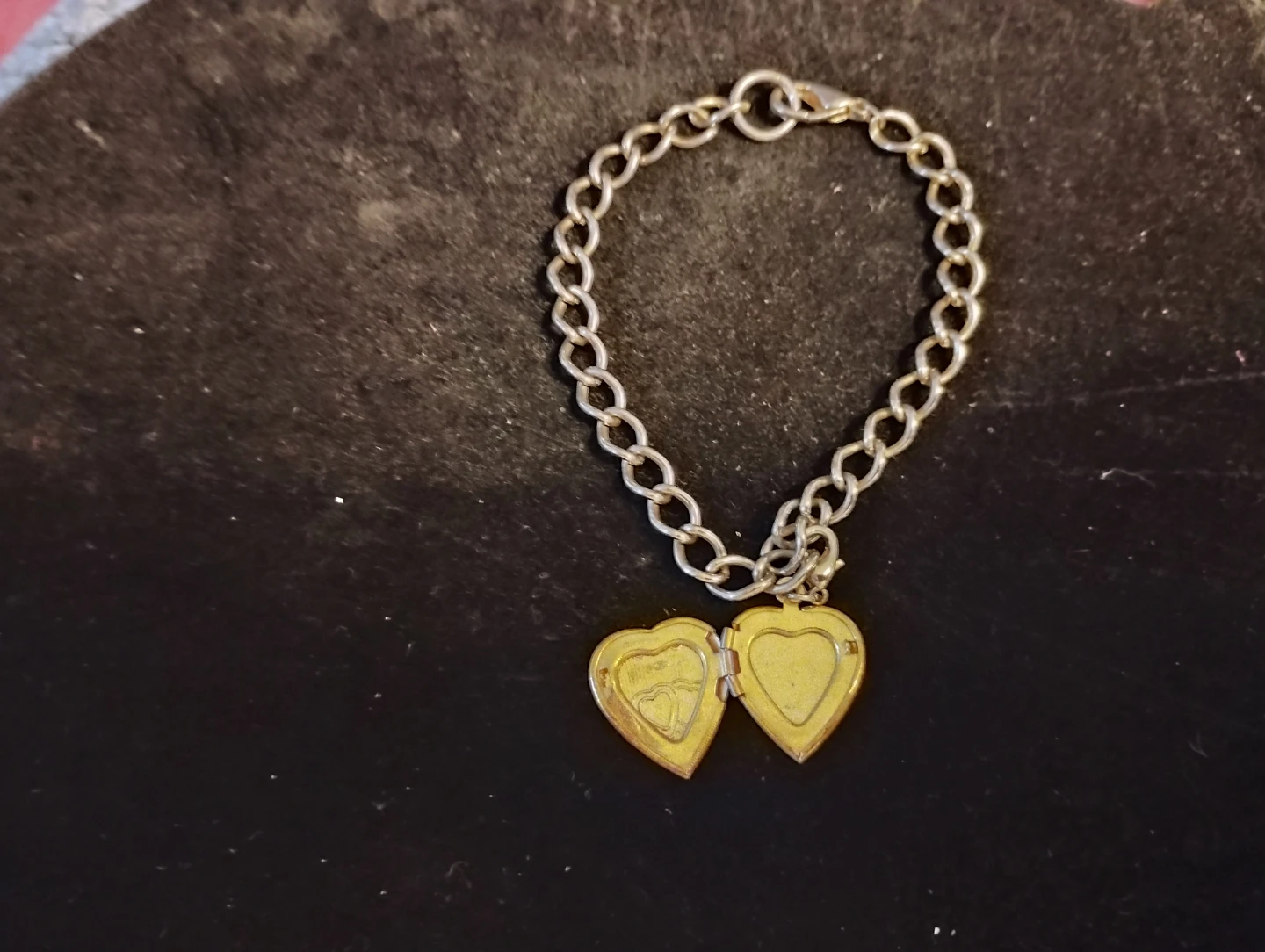 Silver Plated Heart Charm Bracelet - photo 3