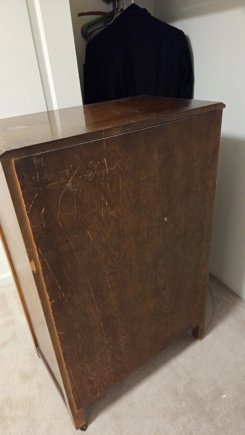 Vintage Wood Dresser - photo 4