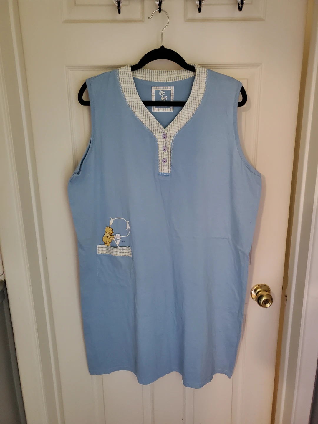 Winnie The Pooh Sleeveless Nightshirt Plus Size...