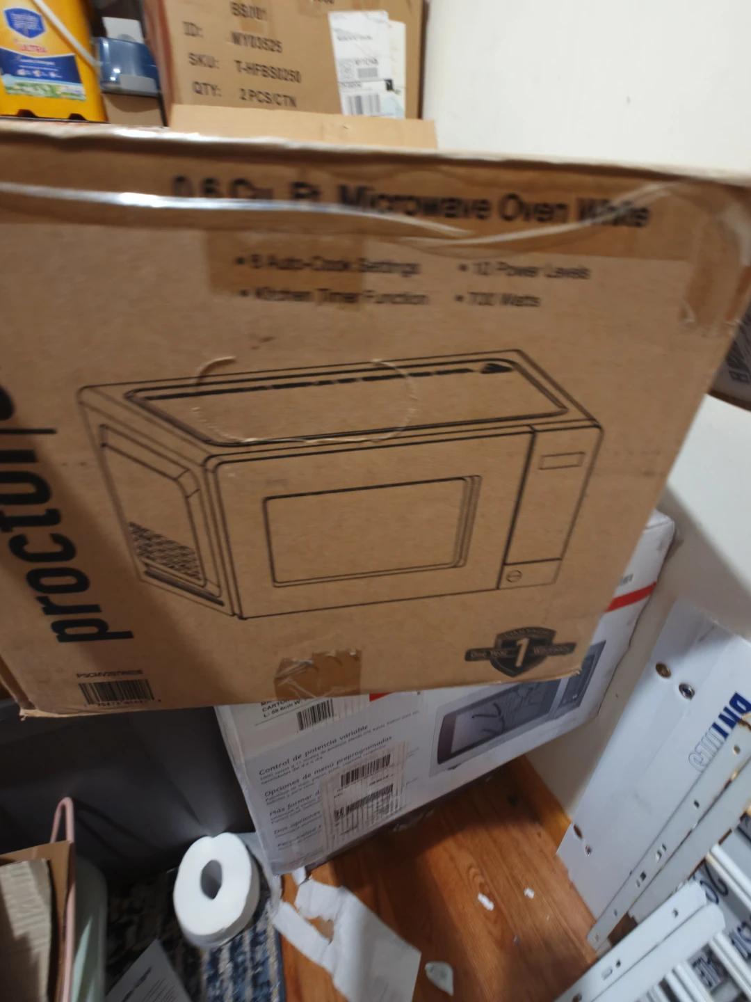 Proctor Silex 0.6 cu ft Microwave Oven - photo 3