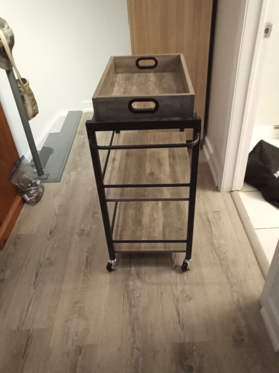 Ikea Rolling Bar Cart with Removable Tray - photo 2