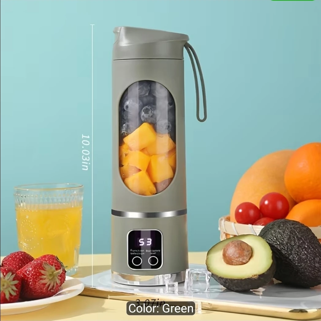 Portable USB Rechargeable Blender - 450ml - photo 2