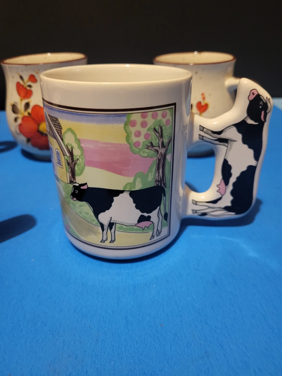 Vintage Ceramic Mug Cup Set - photo 2