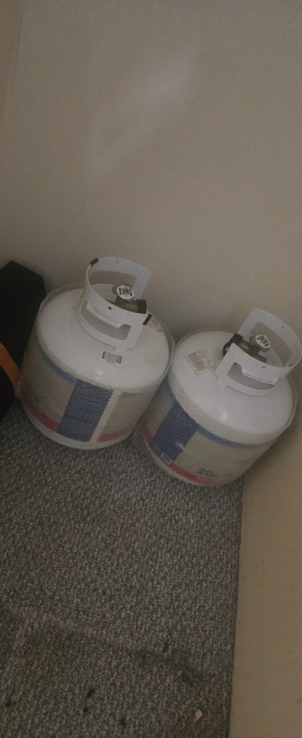 Two 20lb Propane Tanks FREE DELIVERY