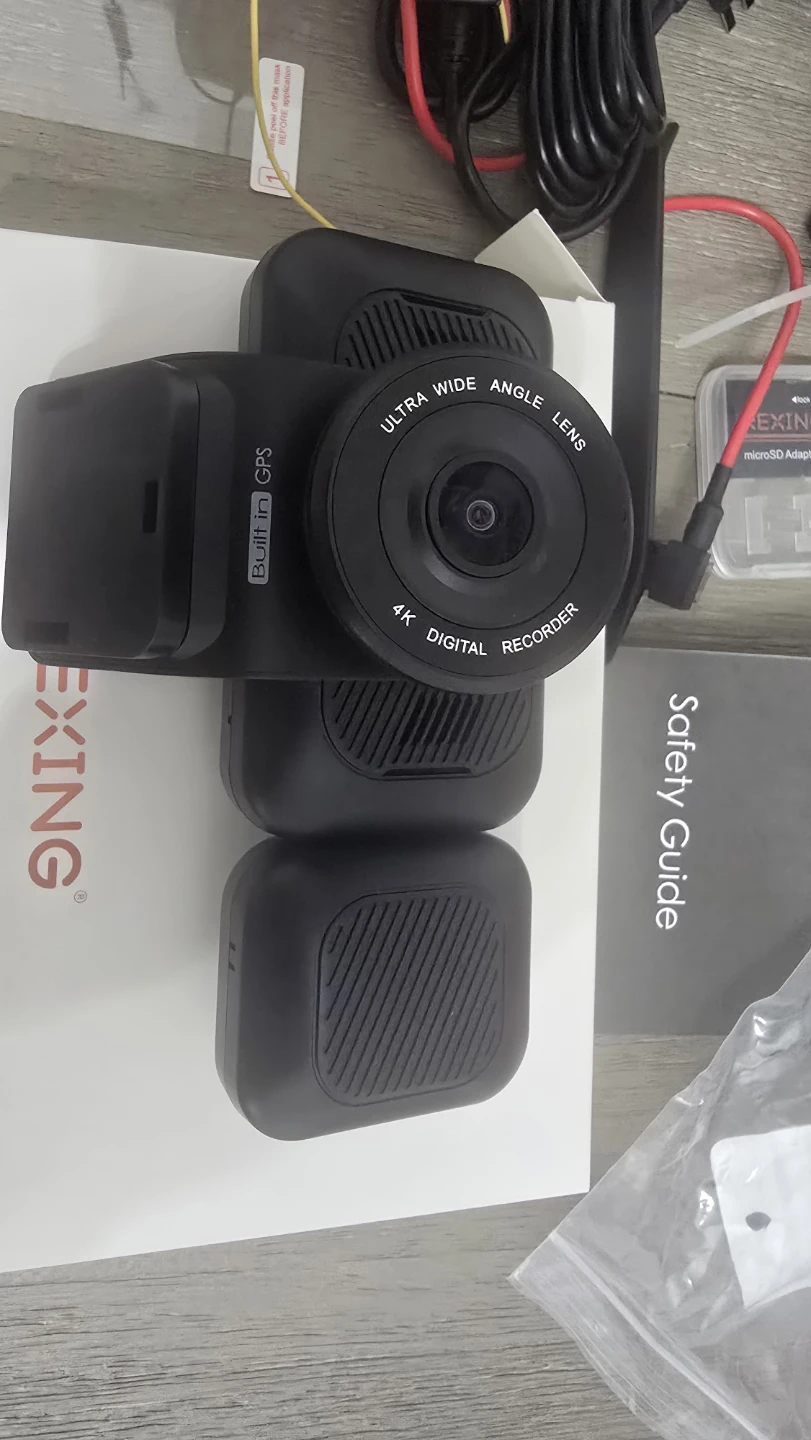 Rexing 4K Digital Recorder with GPS Dash Cam
