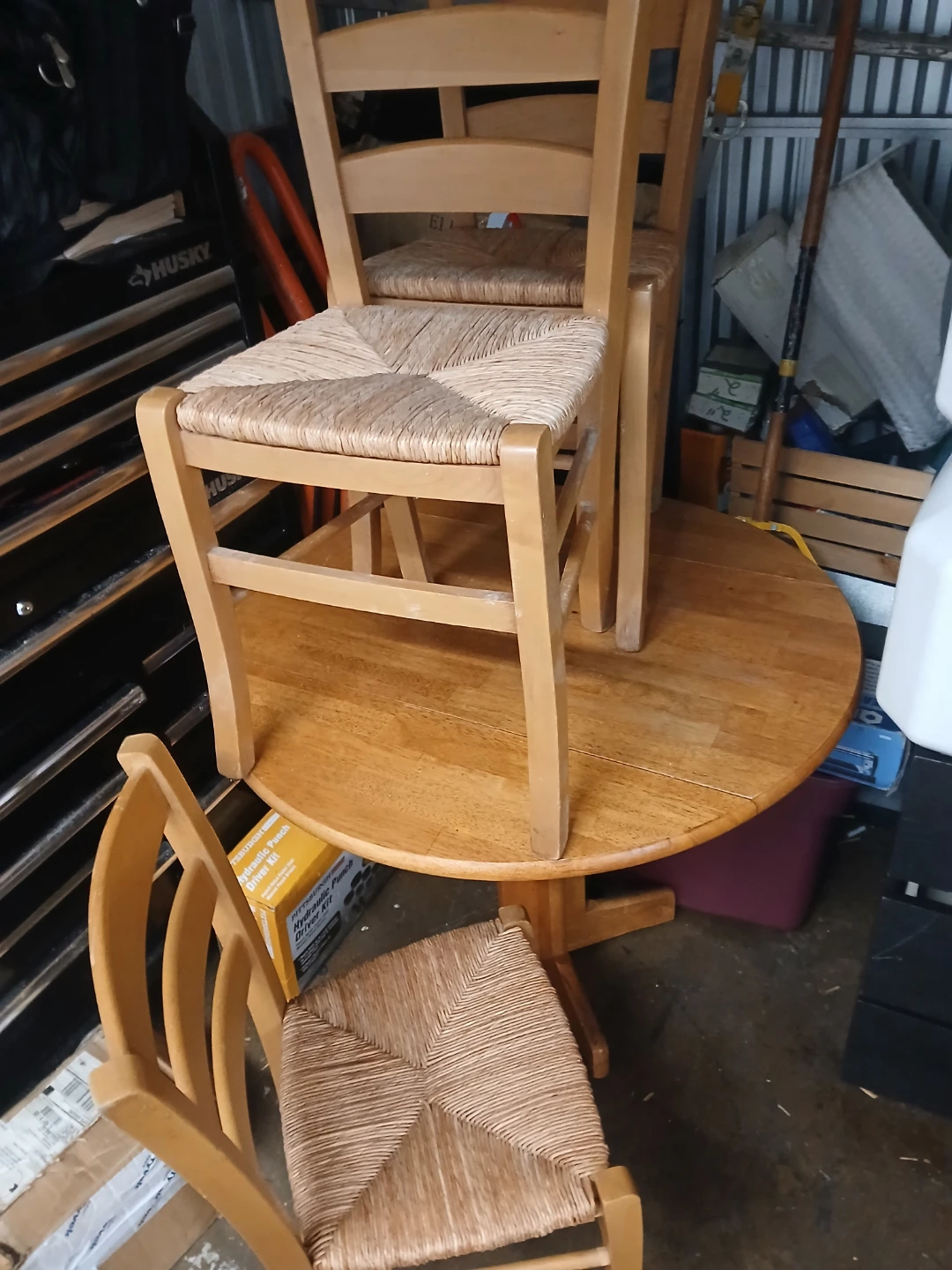 Small folding table whit 2 chears - photo 2