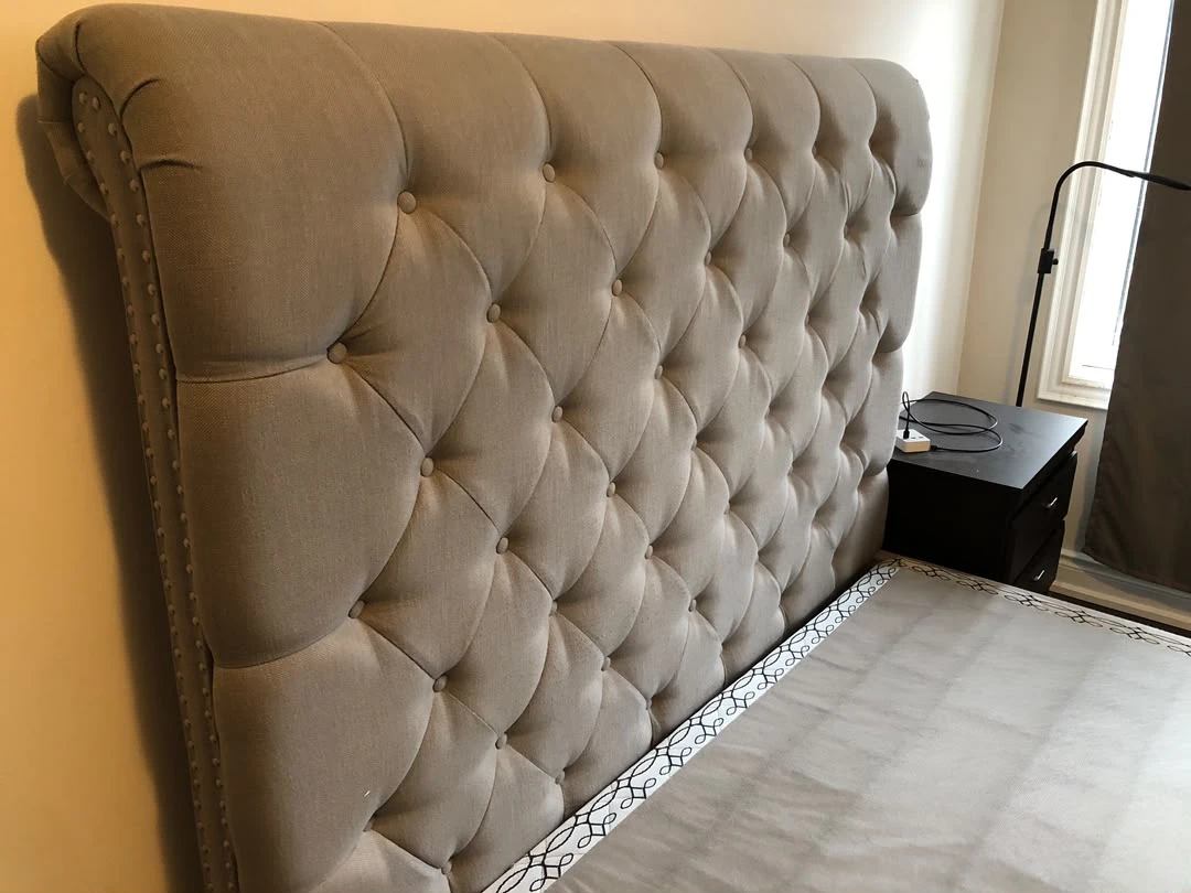 Tufted Upholstered Bed Frame - photo 3
