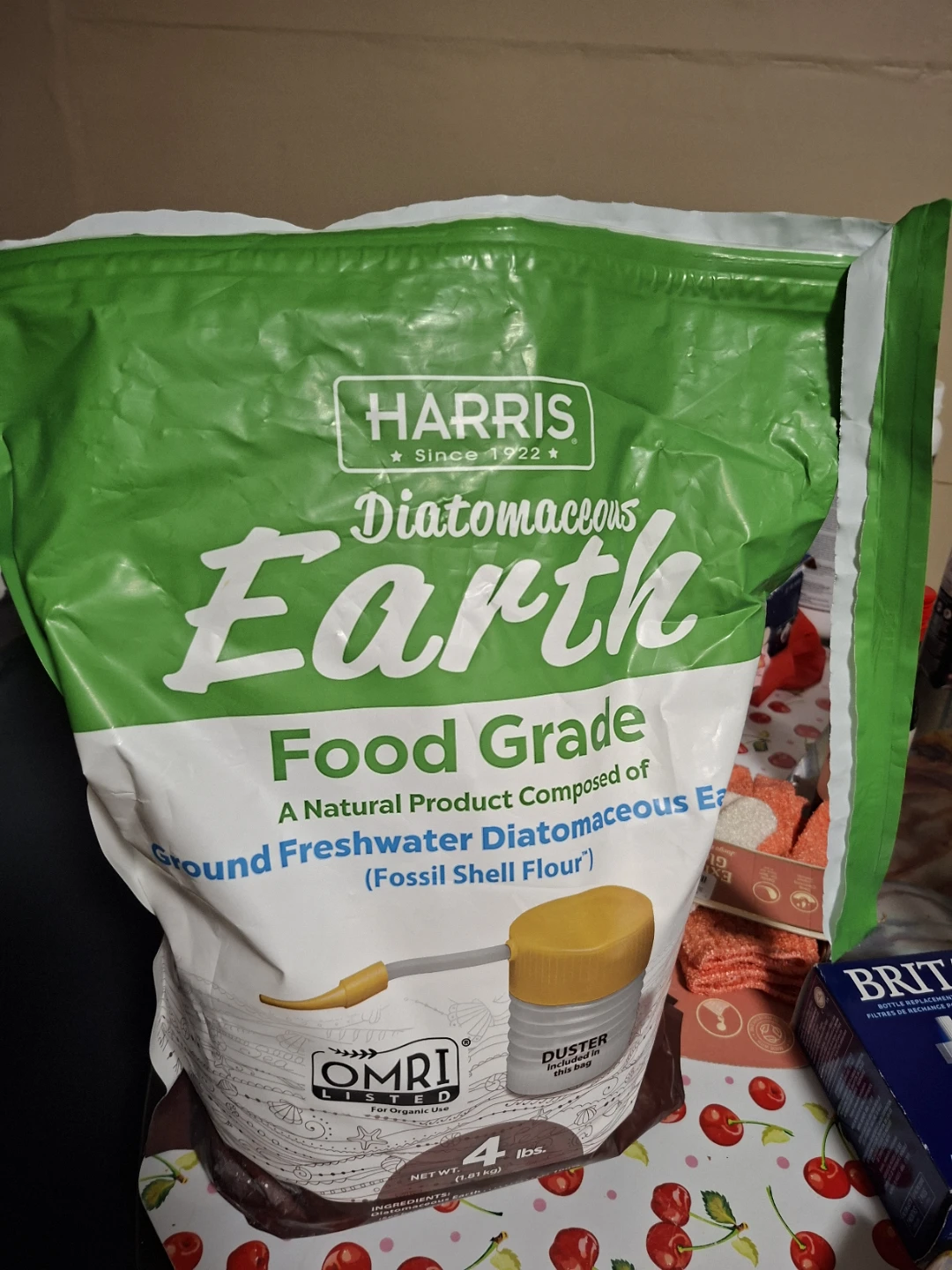 Harris Diatomaceous Earth Food Grade 4 lbs Bag