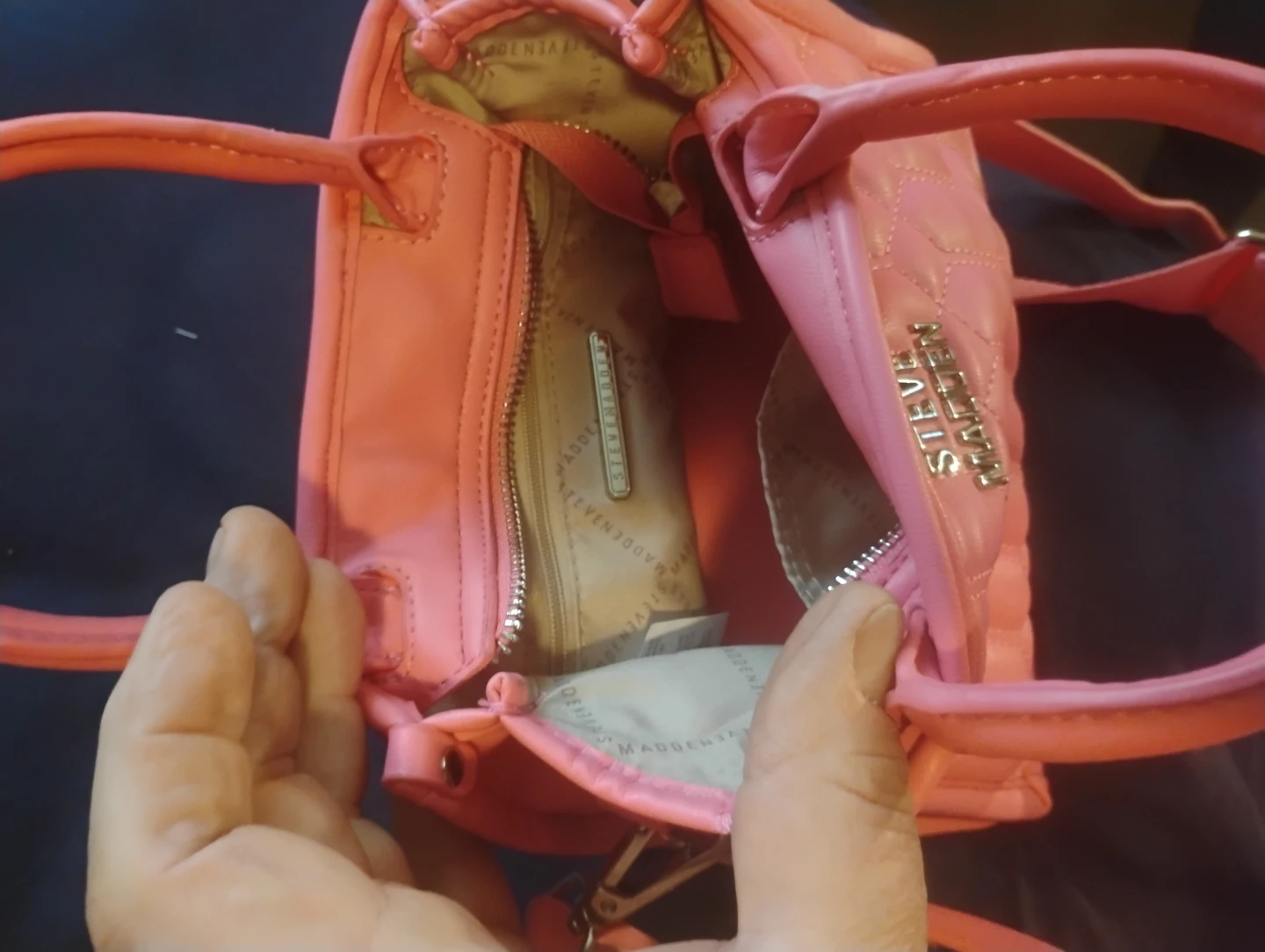 Steve Madden Pink Quilted Mini Handbag - photo 4