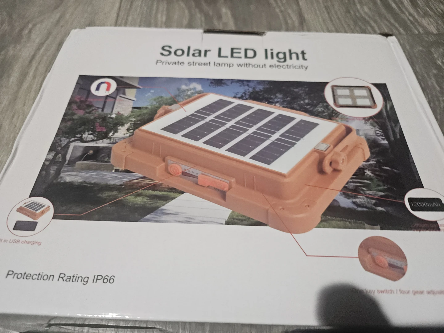 Solar LED Light Private Street Lamp