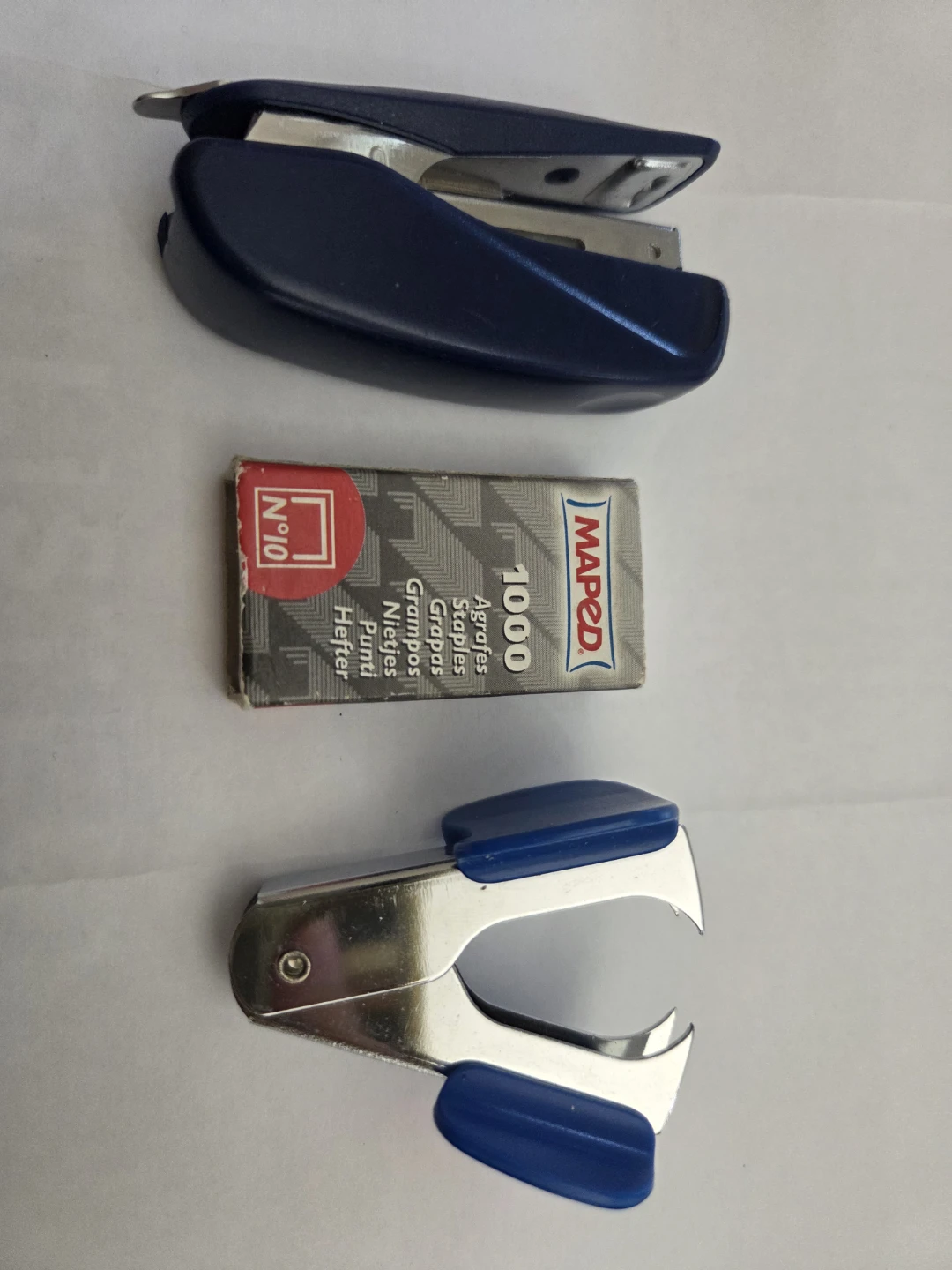 Maped Stapler, Staples & Staple Remover Set