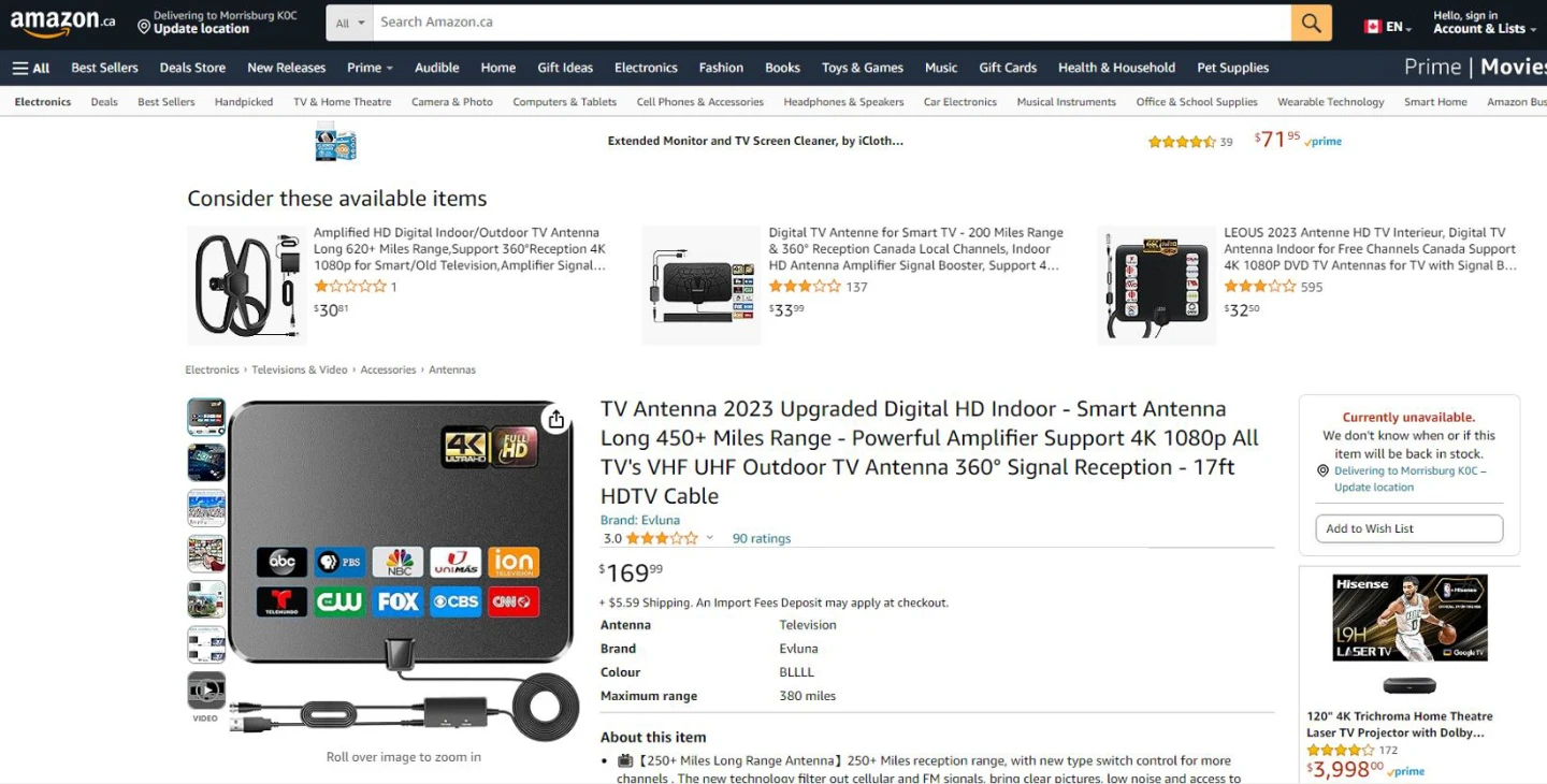HD Smart TV Antennas - Brand New in Box!! - photo 4