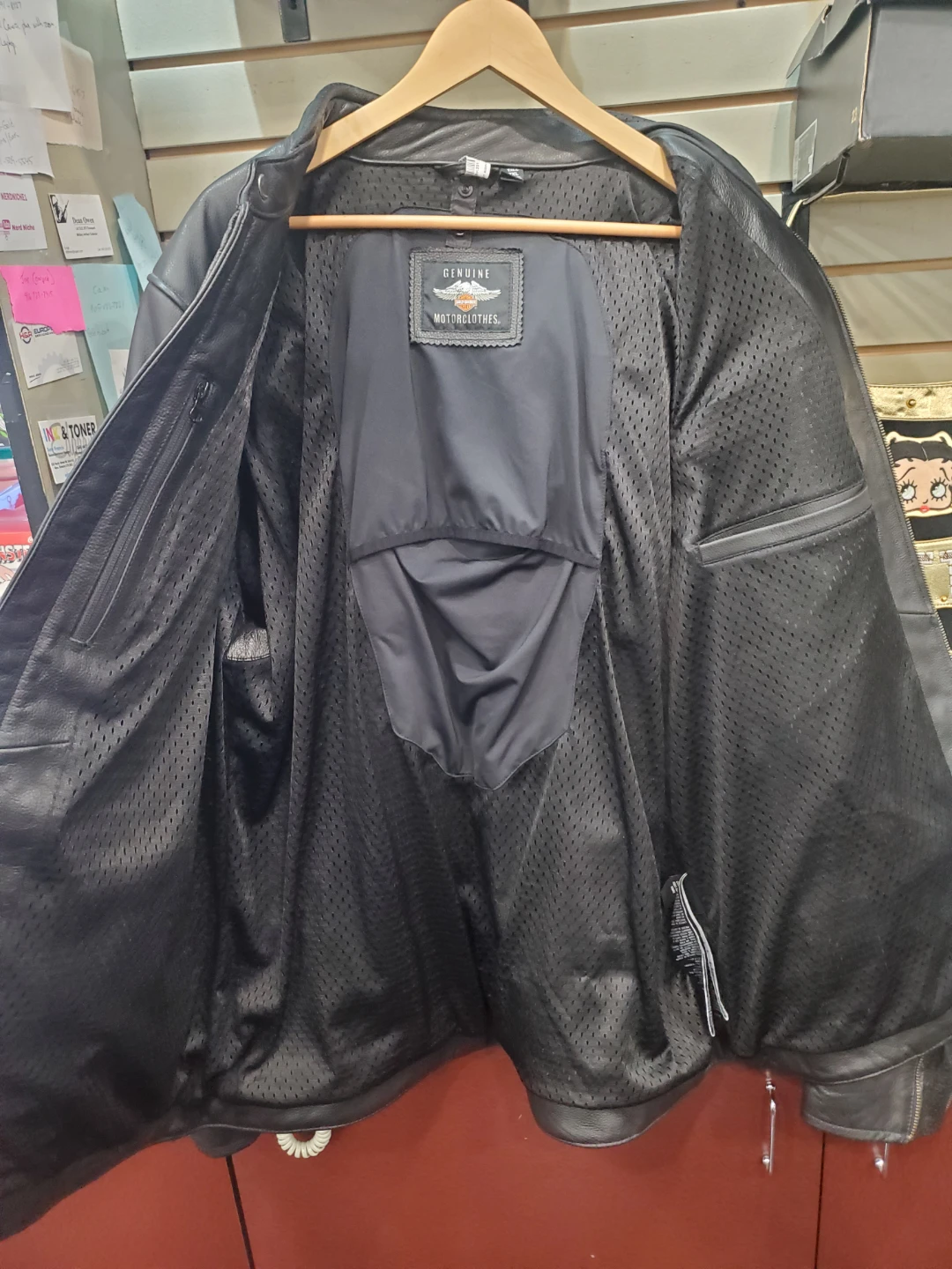 Harley-Davidson Leather Riding Jacket 2XL Tall - photo 5