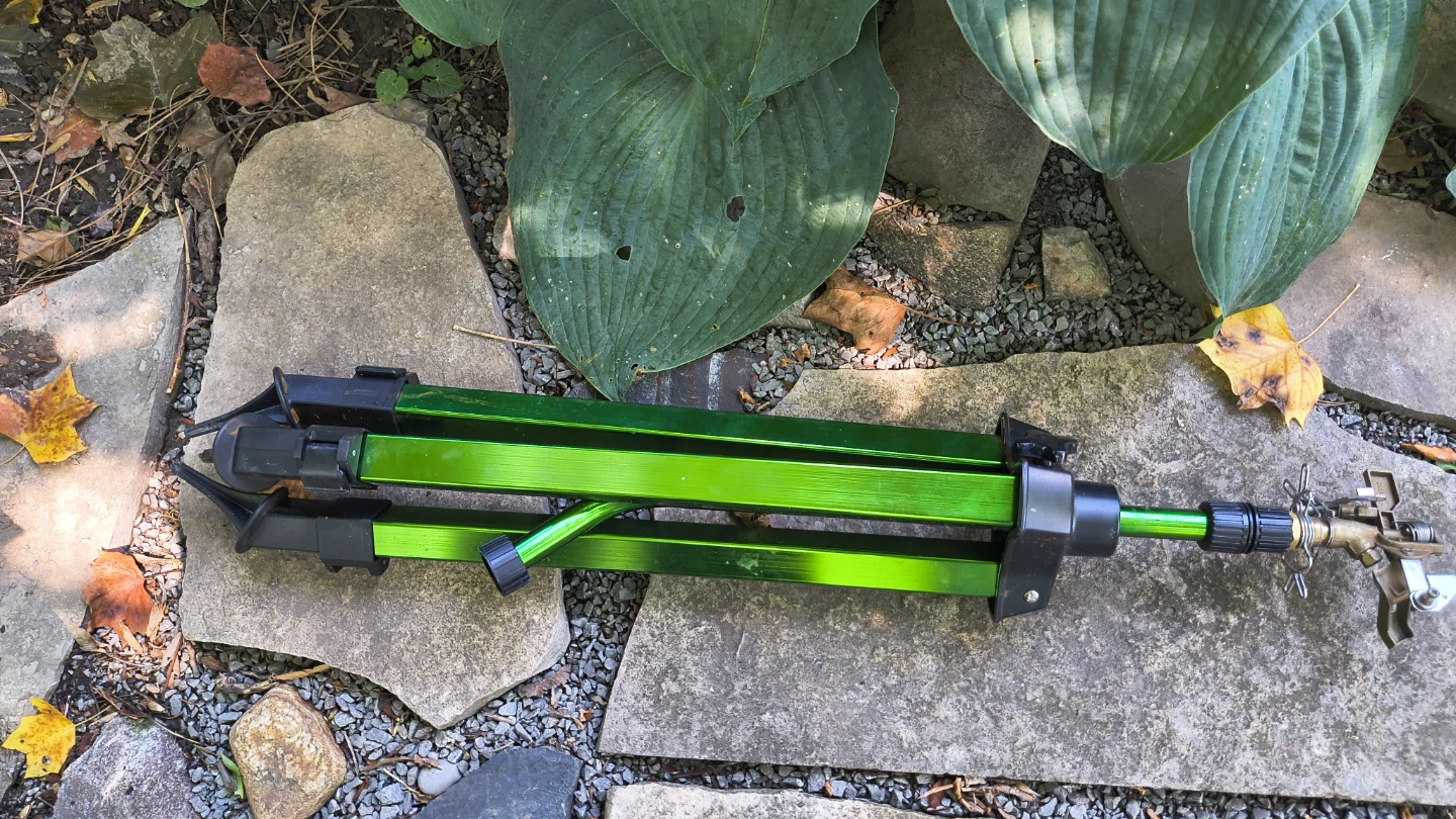 Tripod Sprinkler with Brass Head - photo 2