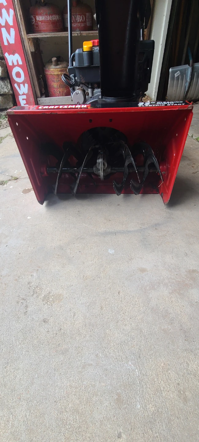 Craftsman 22" Electric Start Snow Blower - photo 2