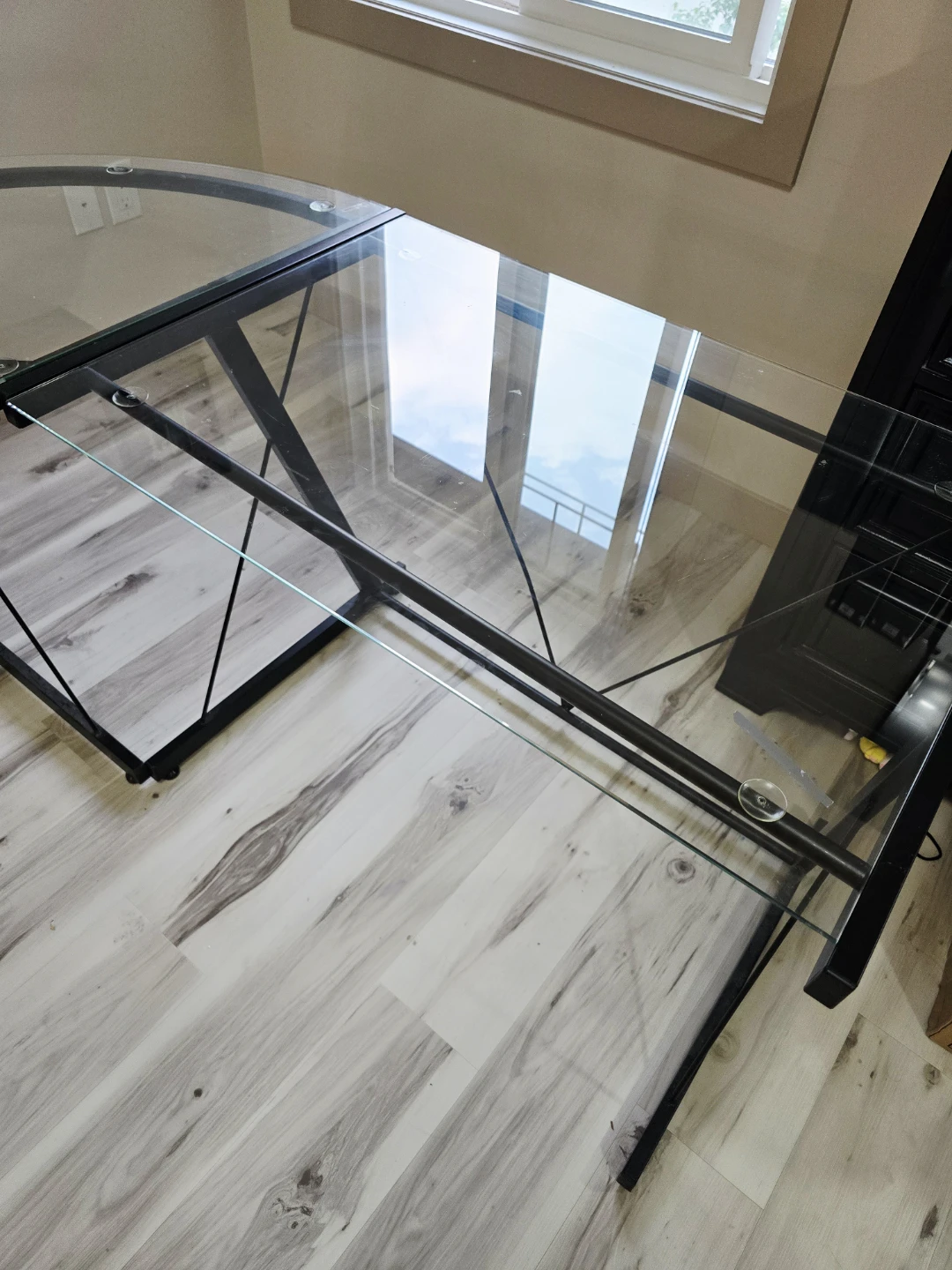 Glass table office chair - photo 4