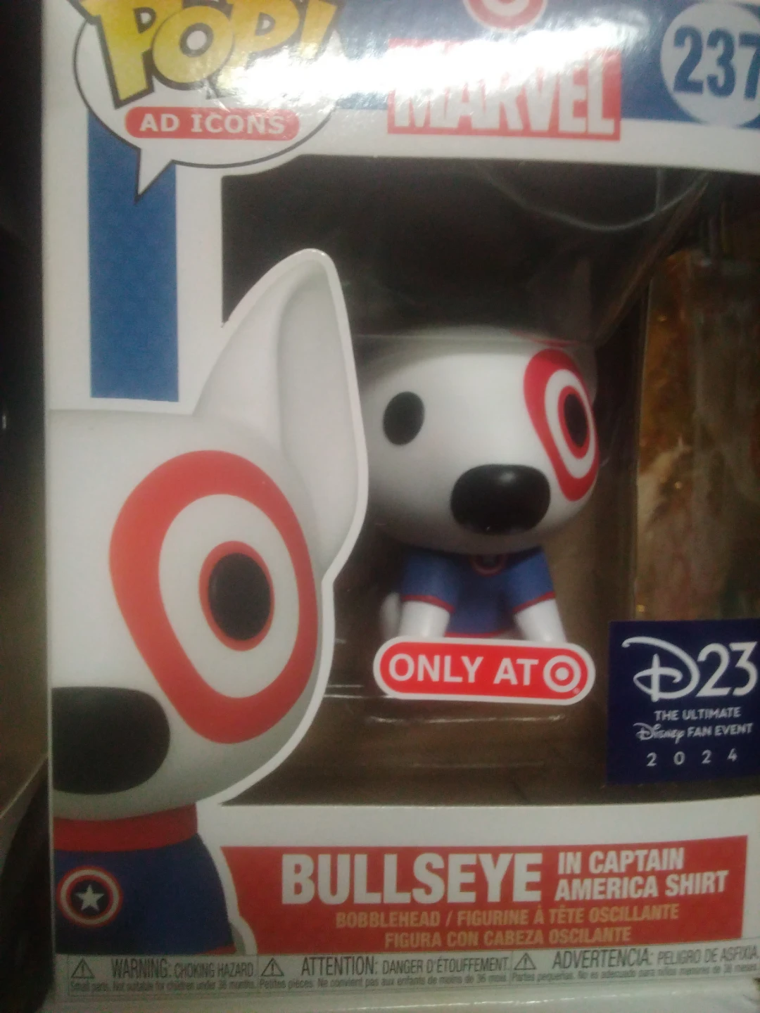 Funko Pop! Bullseye Captain America Shirt Bobblehead