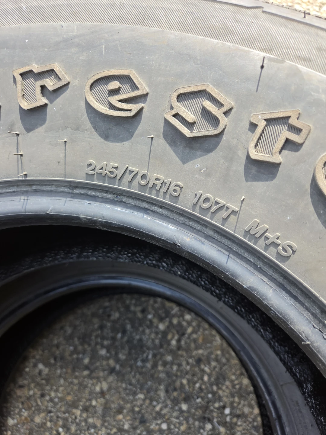 3 tire Firestone Destination P245/70R16 - photo 4