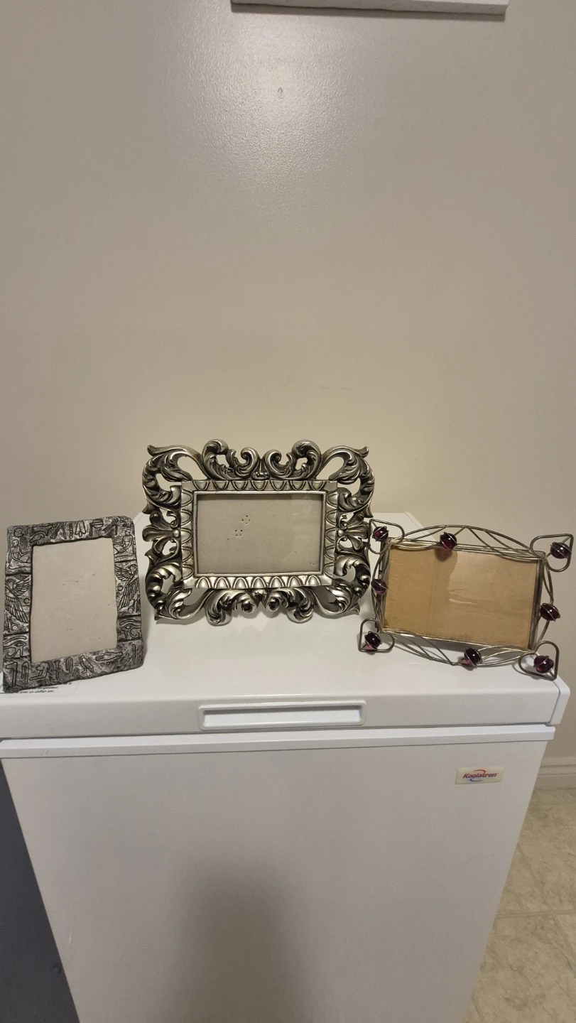 Set of 3 Decorative Photo Frames
