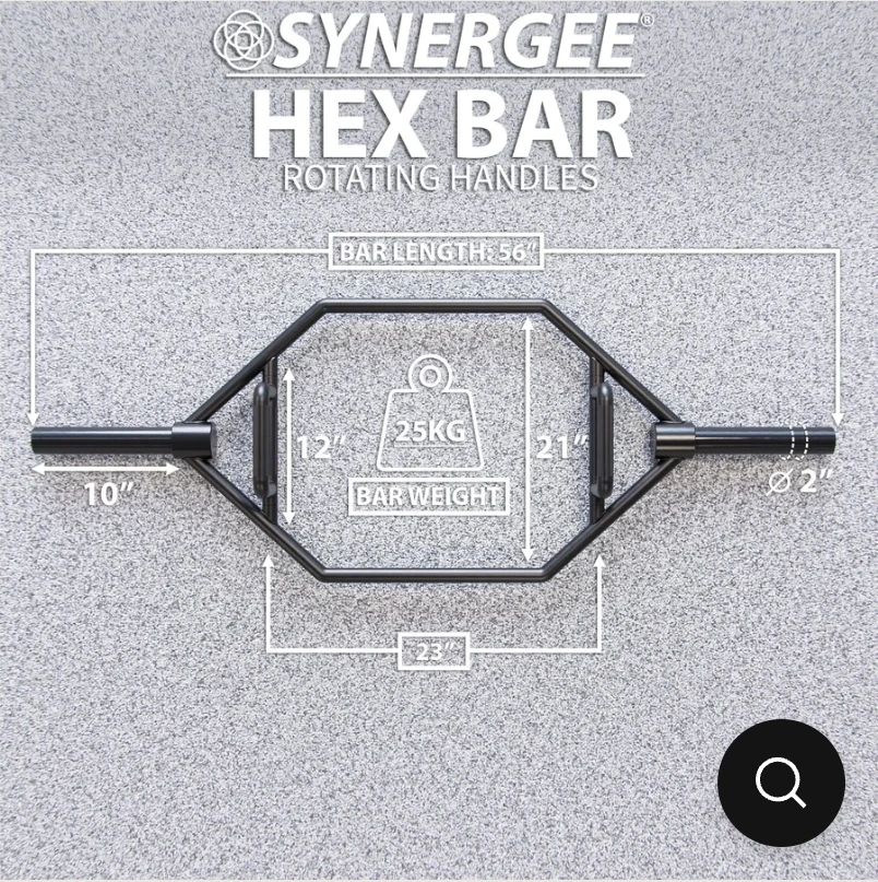 Synergee trap bar 25kg - photo 4