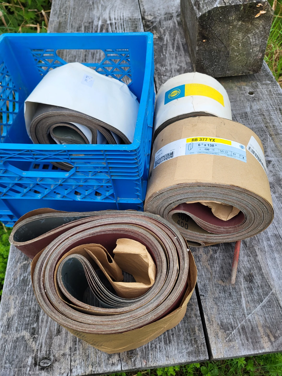 Hermes Sanding Belts 6 x 138 in