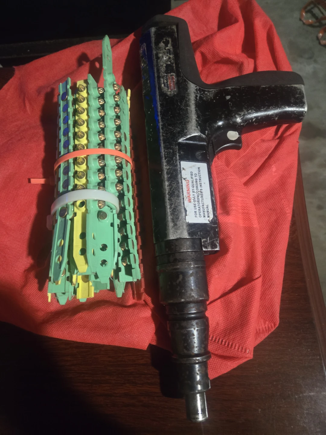 Powder Actuated Tool with Fasteners - photo 3