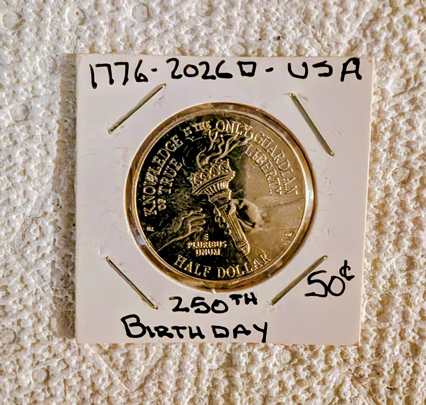 United States Half Dollar Coin - 1776-2026