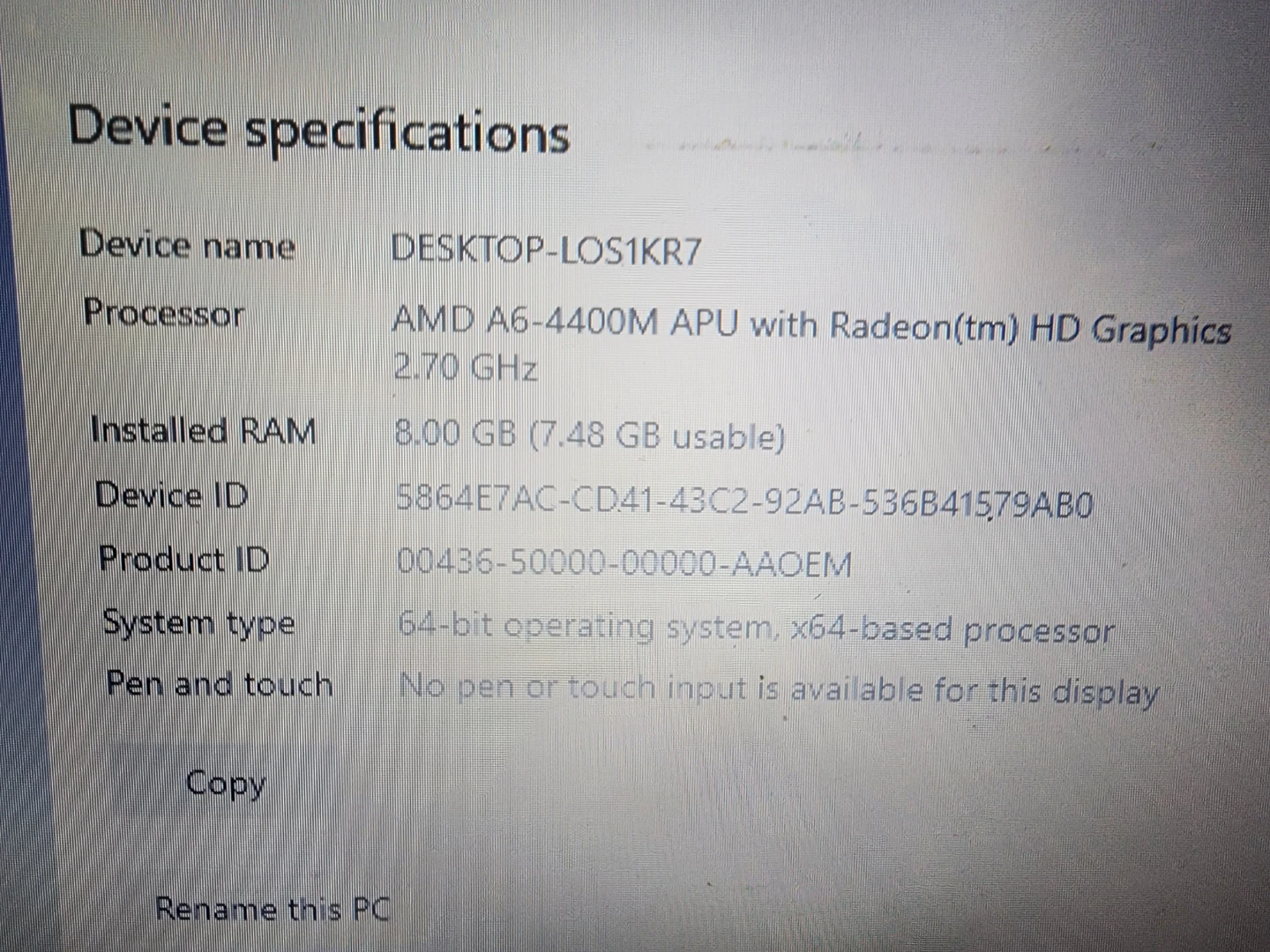 Hp 15"6 laptop - photo 2