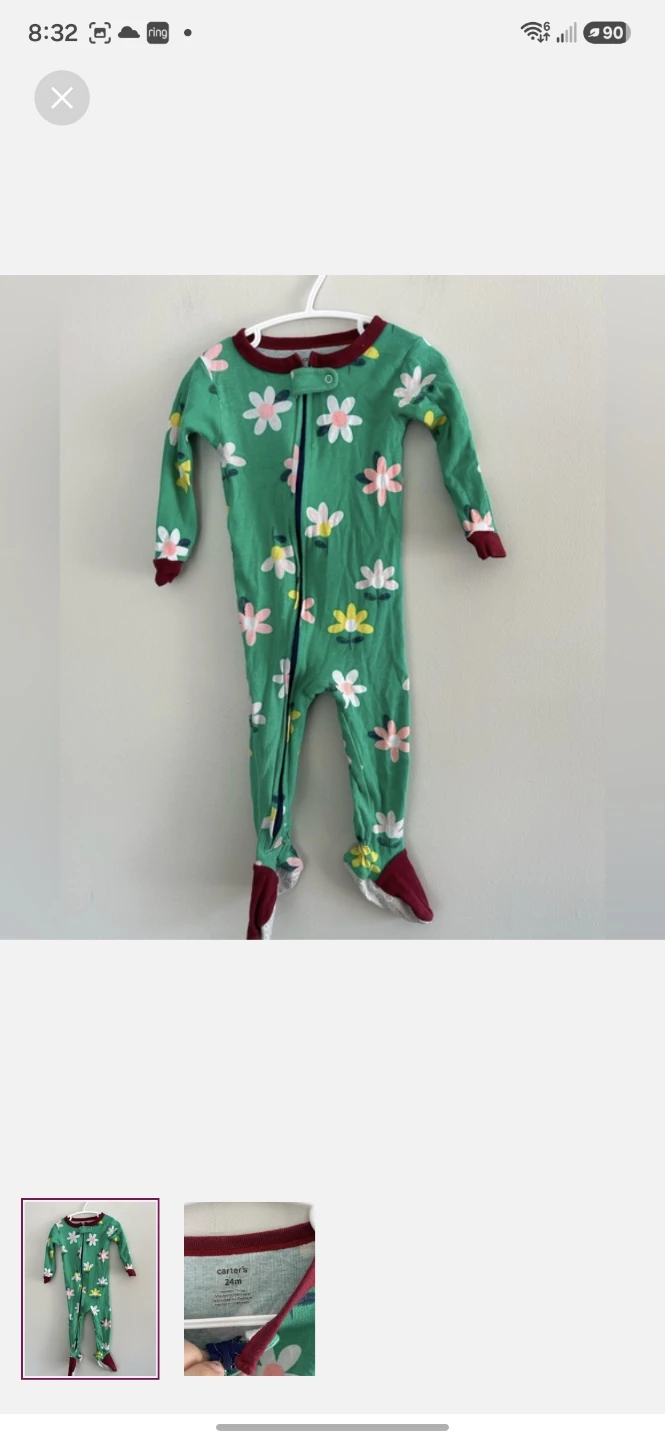 Carter's Sleepsuit 24 Months